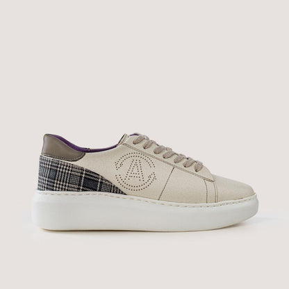 Apple sneakers JANE - cappucino
