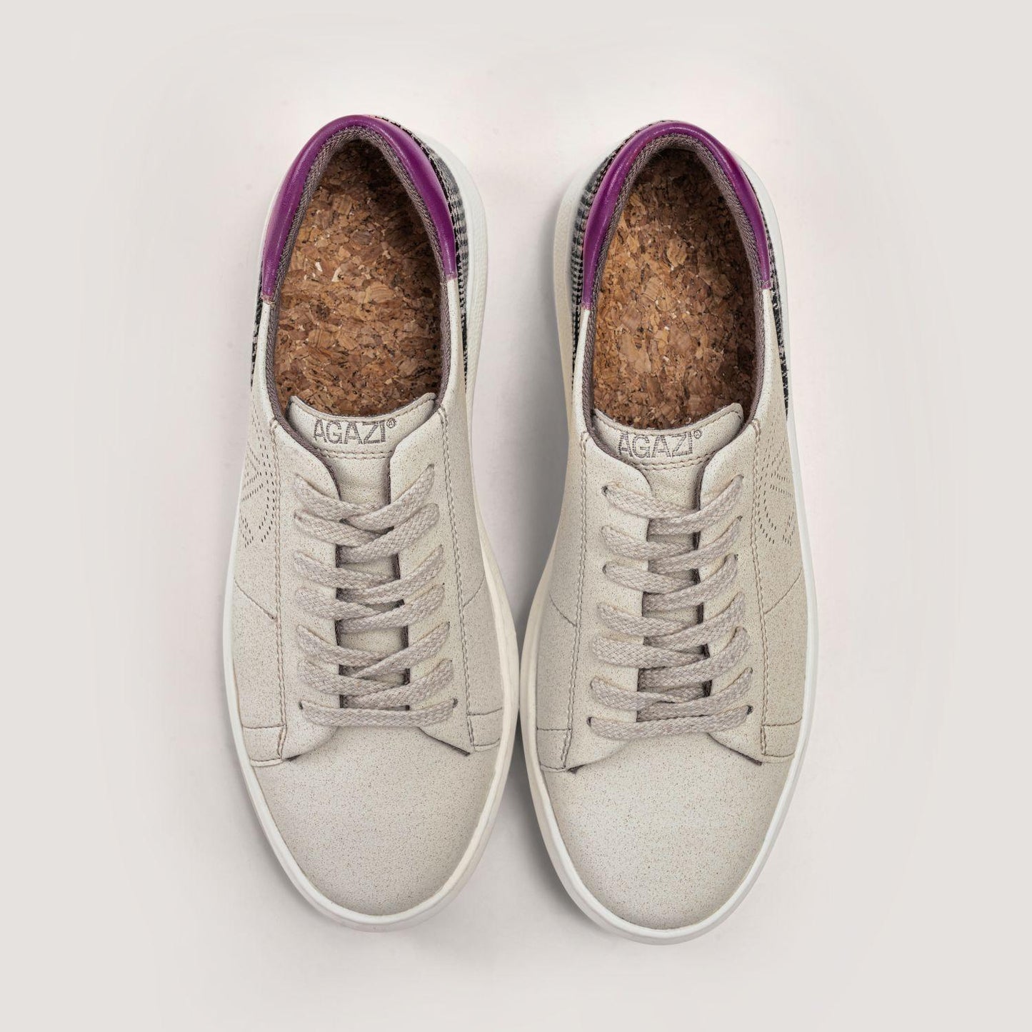 Apple & corn sneakers JANE - fucsia