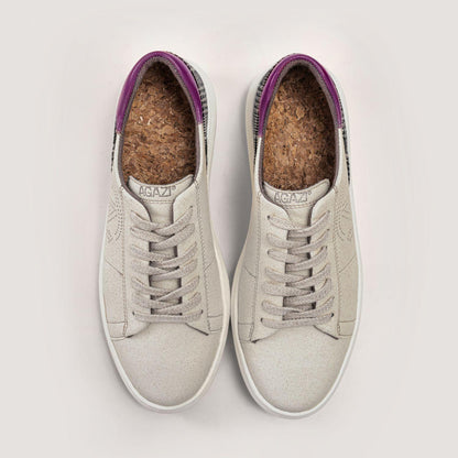 Apple & corn sneakers JANE - fucsia