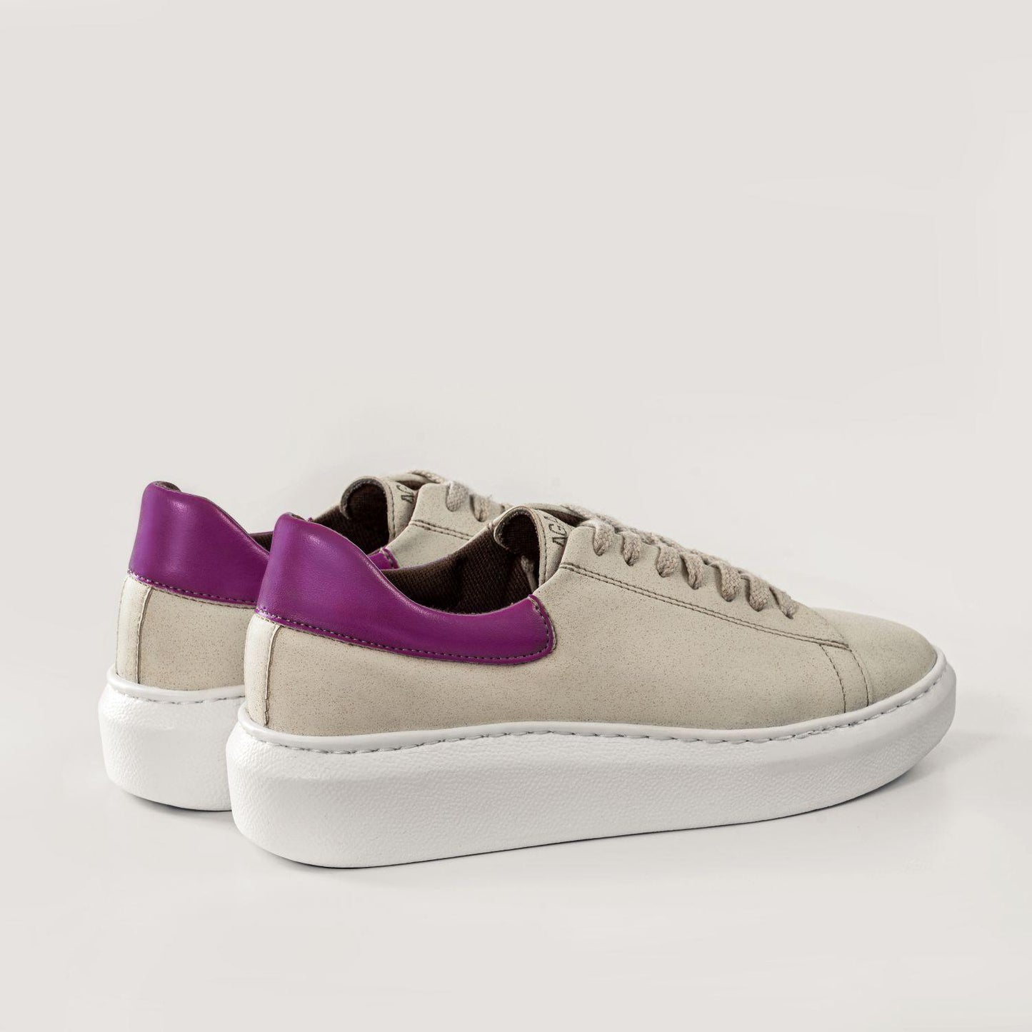 Apple & corn sneakers EMMA - fucsia