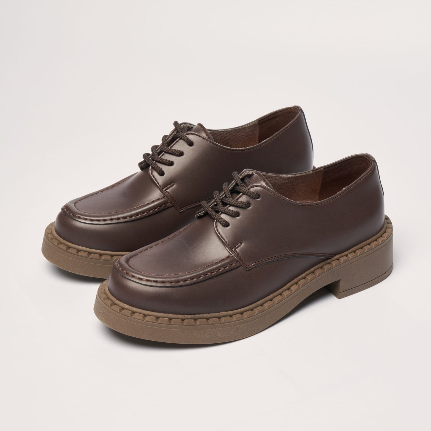 Apple loafers HELEN - chocolate
