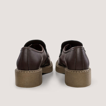 3 in 1 Apple loafers DIANE – chocolate, dark sole