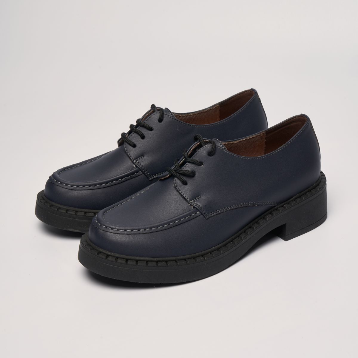 Plant-based loafers HELEN - navy blue