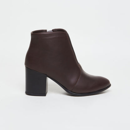 HANA plant based ankle boots – chocolate