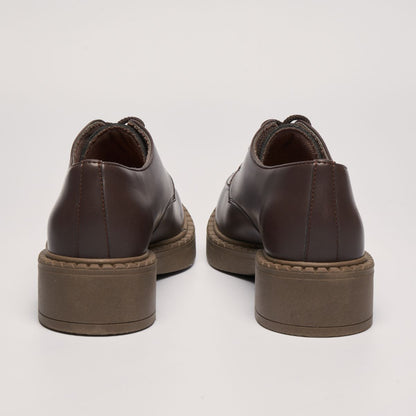 Apple loafers HELEN - chocolate