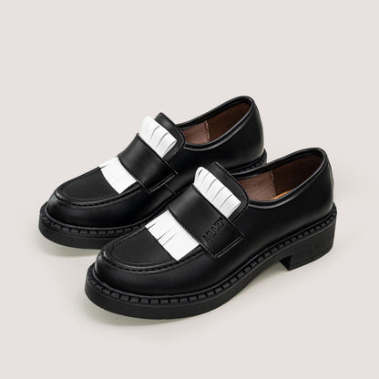 3 in 1 Apple loafers DIANE - black