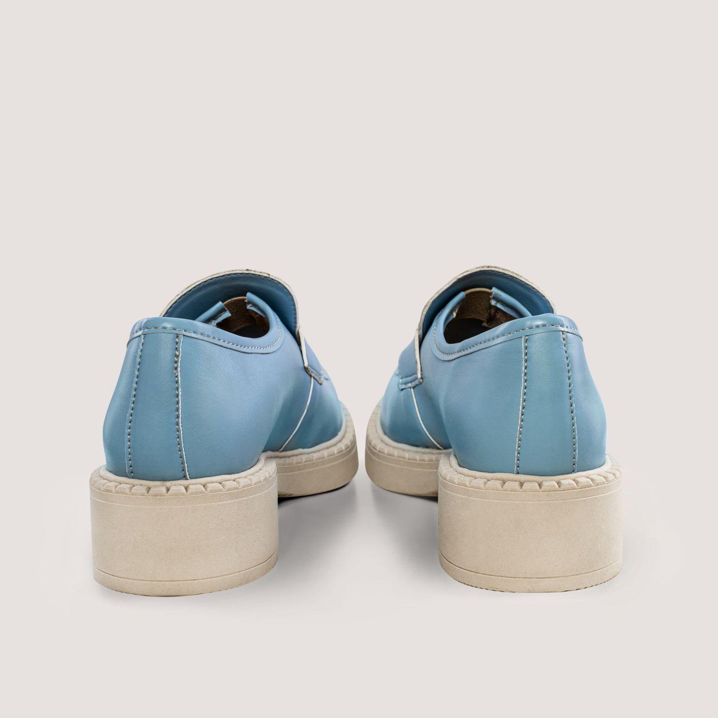 3 in 1 Apple loafers DIANE – sky blue