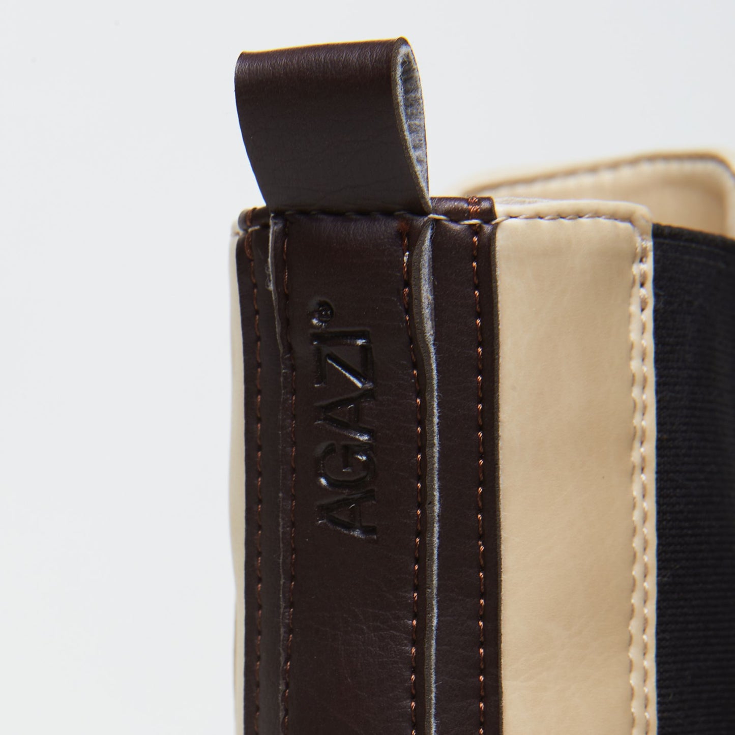 VICKY plant - based boots – duo choco & vanilla - Vegan America