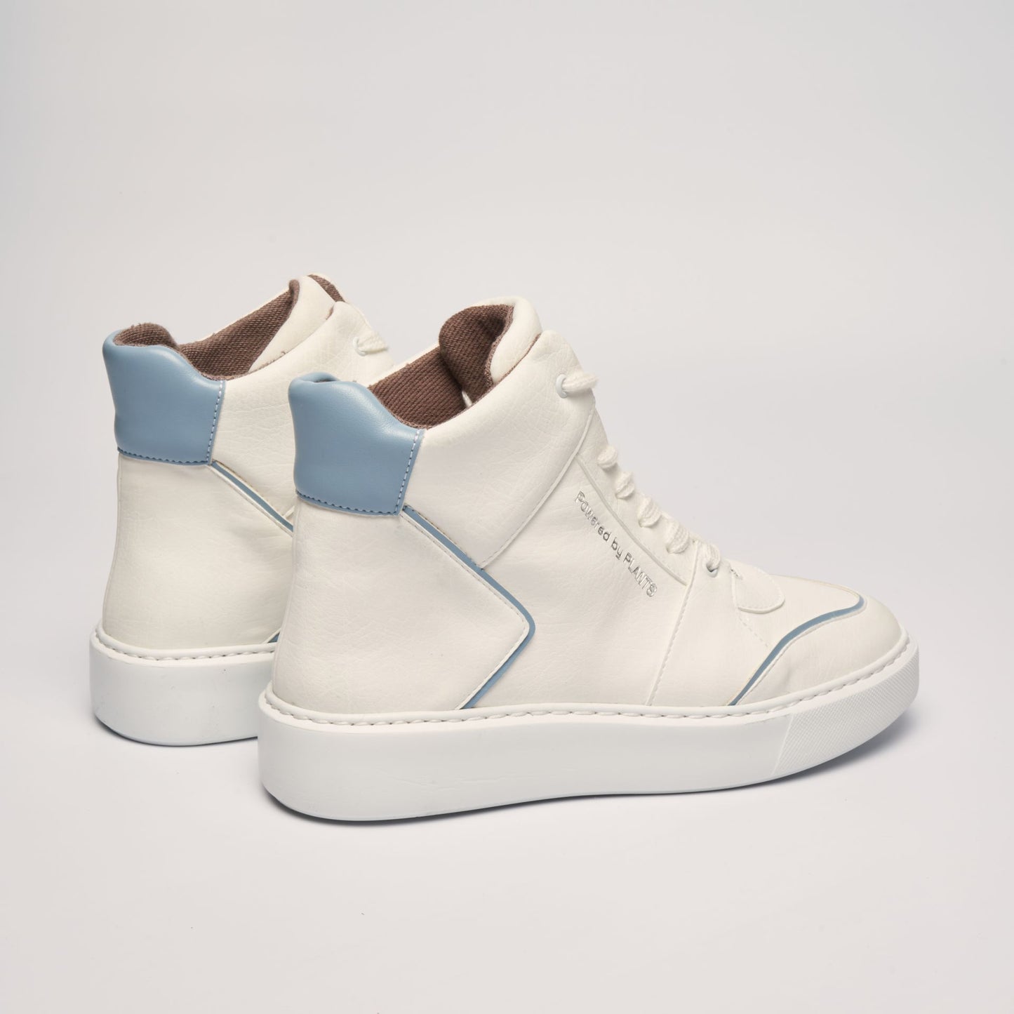 EMI plant-based sneakers – white & blue