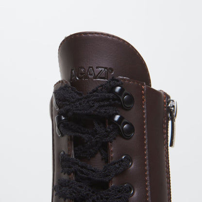 Plant-based AGA boots - chocolate
