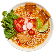 Tom Yum “Shrimp” Ramen - Vegan America