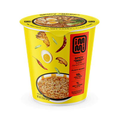 Spicy "Beef" Cup Ramen - Vegan America