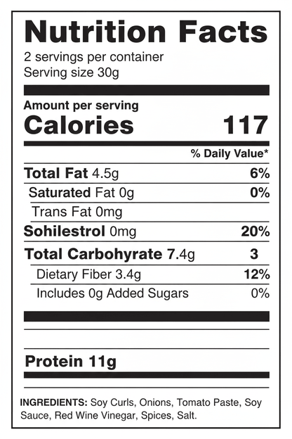 Italian Sausage Protein Strips (2 servings) - Vegan America