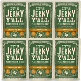Jalapeño BBQ Jerky | Retail 6-Pack (The Smarter Jerky™) - Vegan America