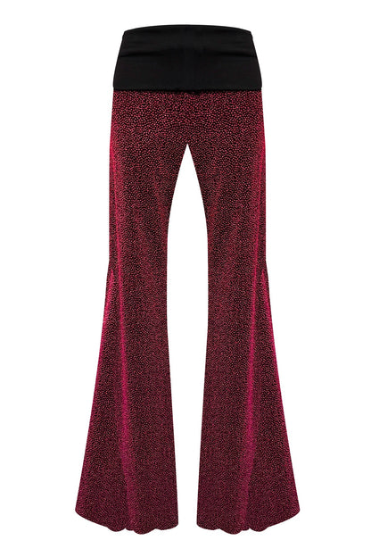 HENDRIX PANT - MULBERRY SHIMMER