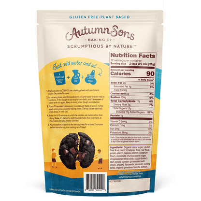 Double Chocolate Chunk Cookie Mixes - Vegan America