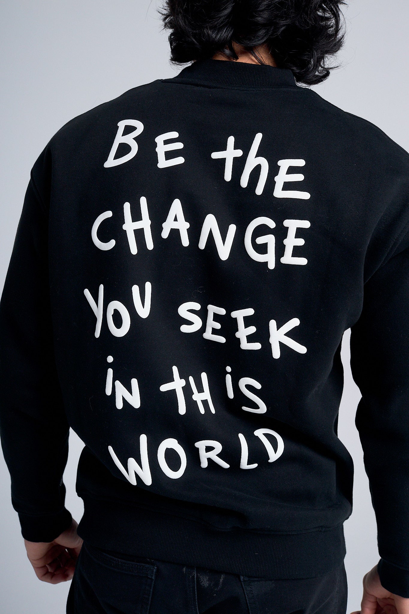 Be the change sweater