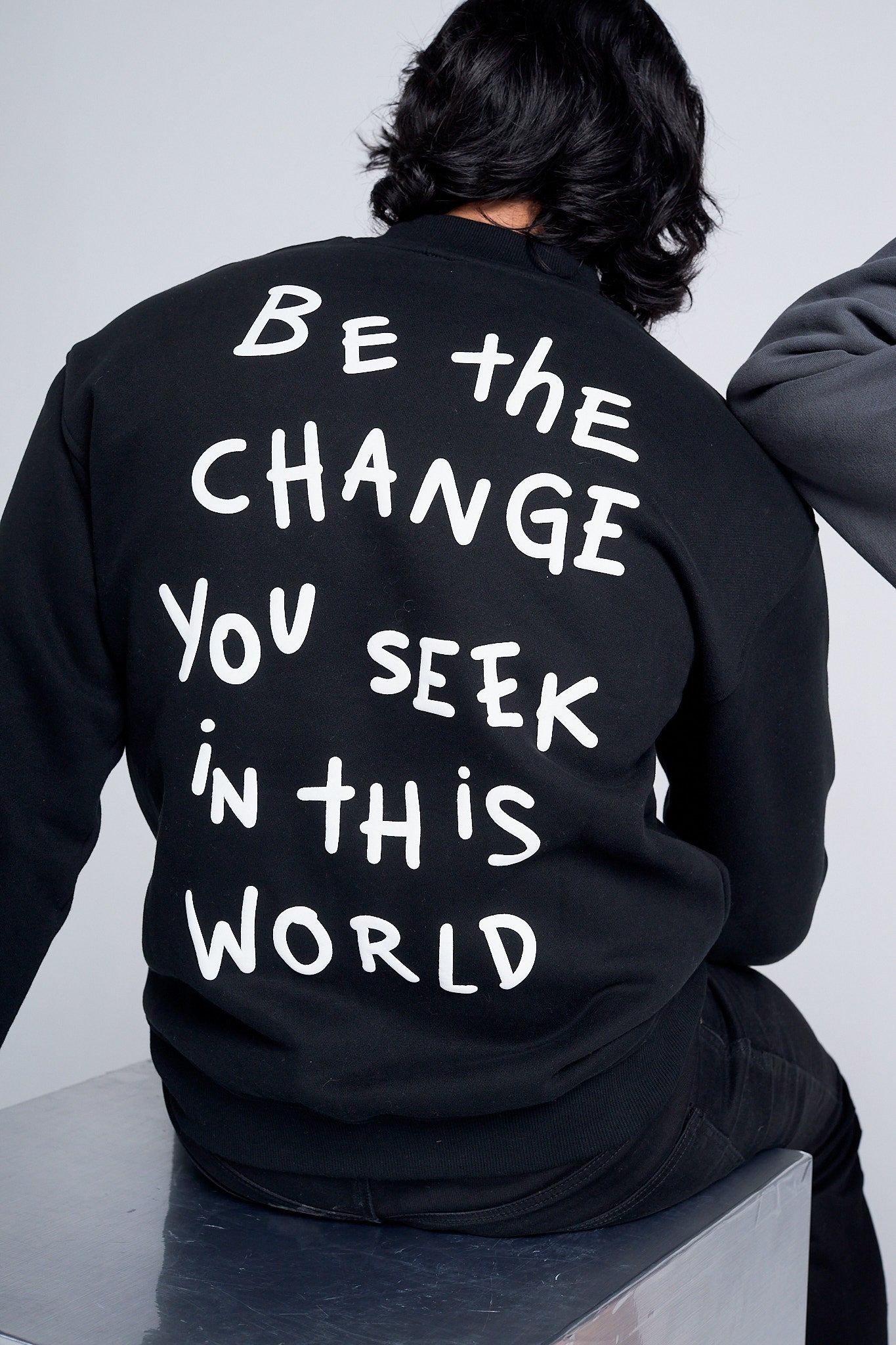 Be the change sweater