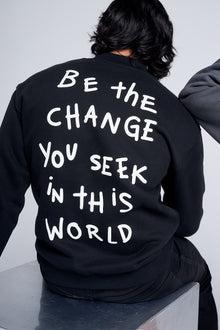 Be the change sweater