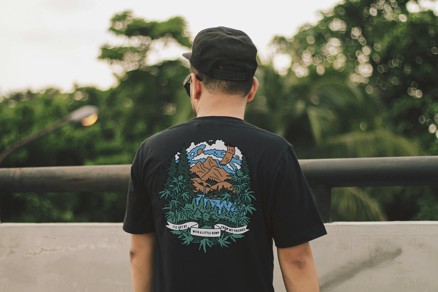 THTC x 8000Kicks Hemp T-shirt