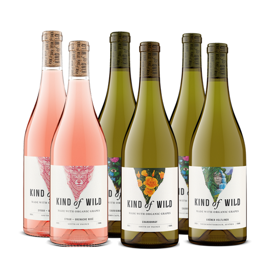 Global White & Rose 6-Pack