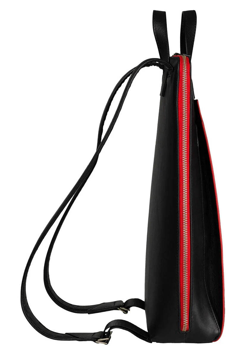 Urban laptop backpack - Black/Red