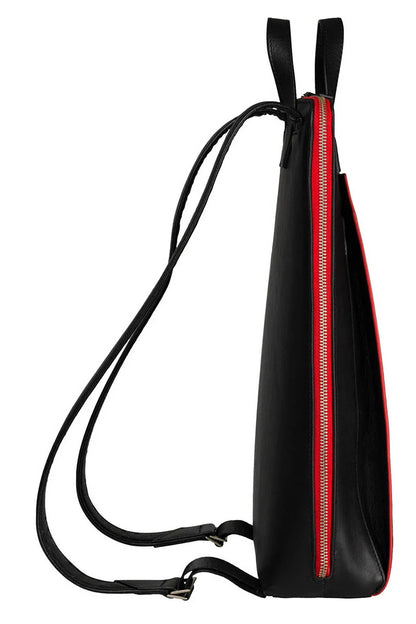 Urban laptop backpack - Black/Red