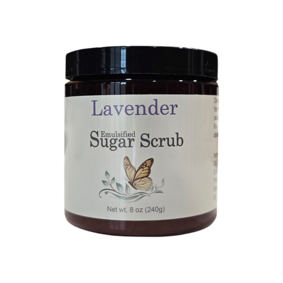 lavender emulsified sugar scrub image
