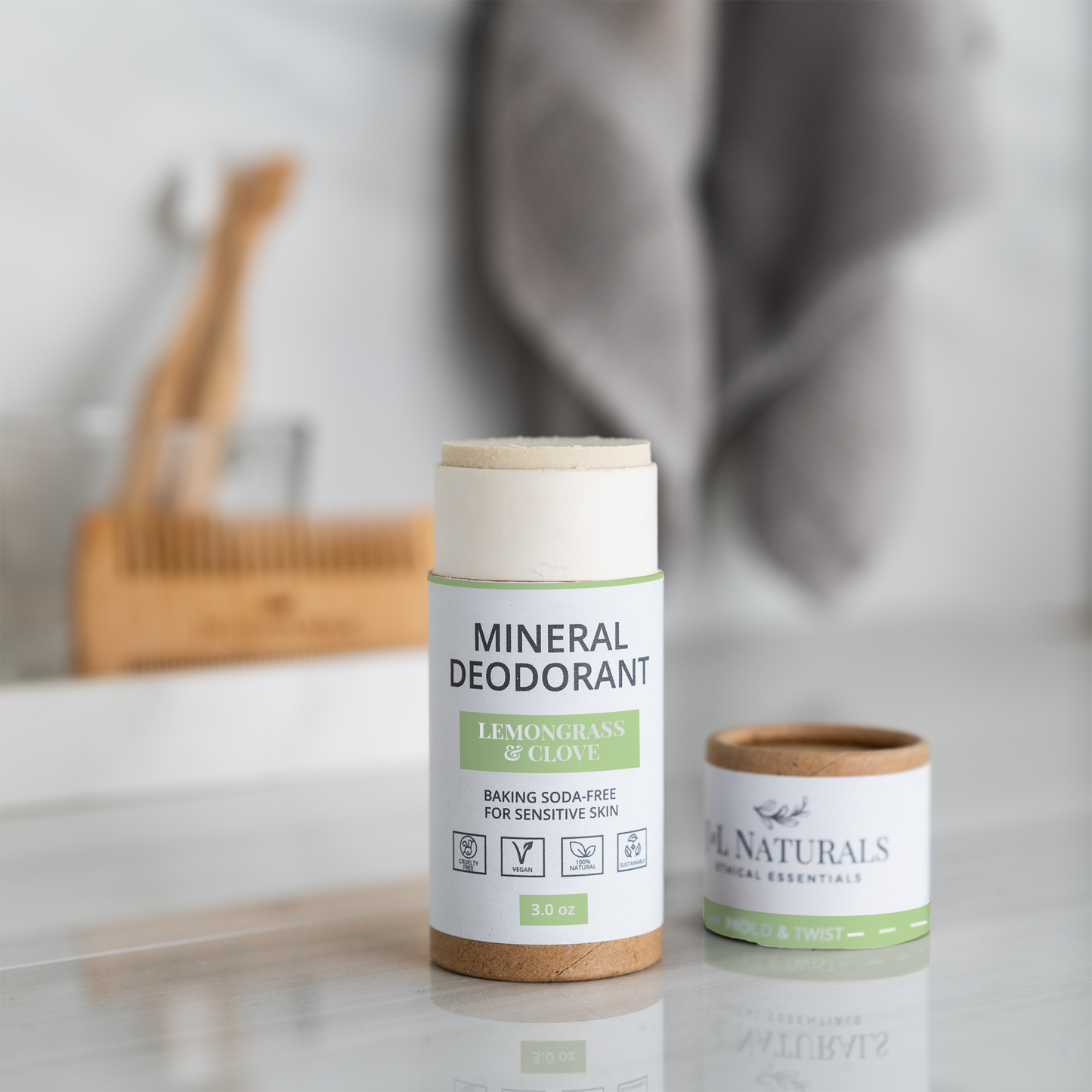 Mineral (Baking Soda-Free) Deodorant — Travel Size