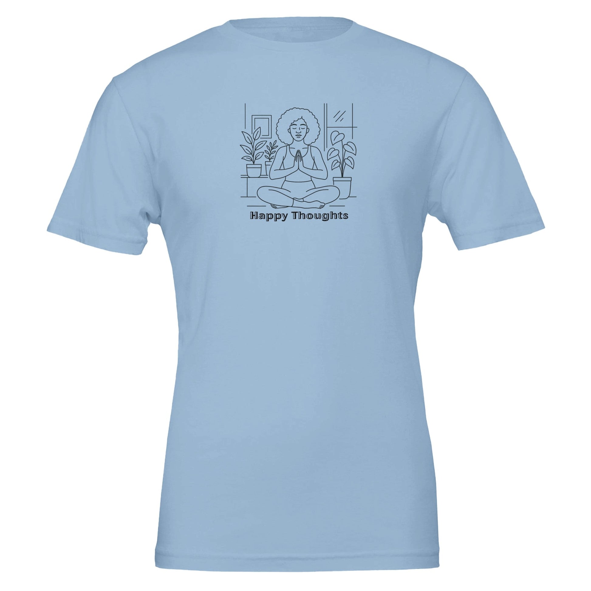 Happy Thoughts, Eco - Conscious TShirt - Vegan America