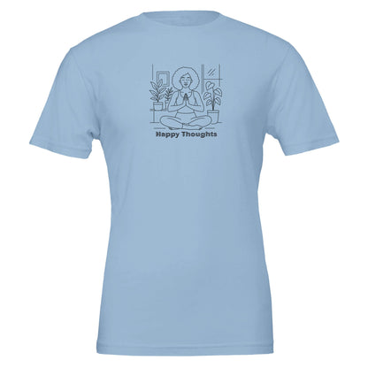 Happy Thoughts, Eco - Conscious TShirt - Vegan America