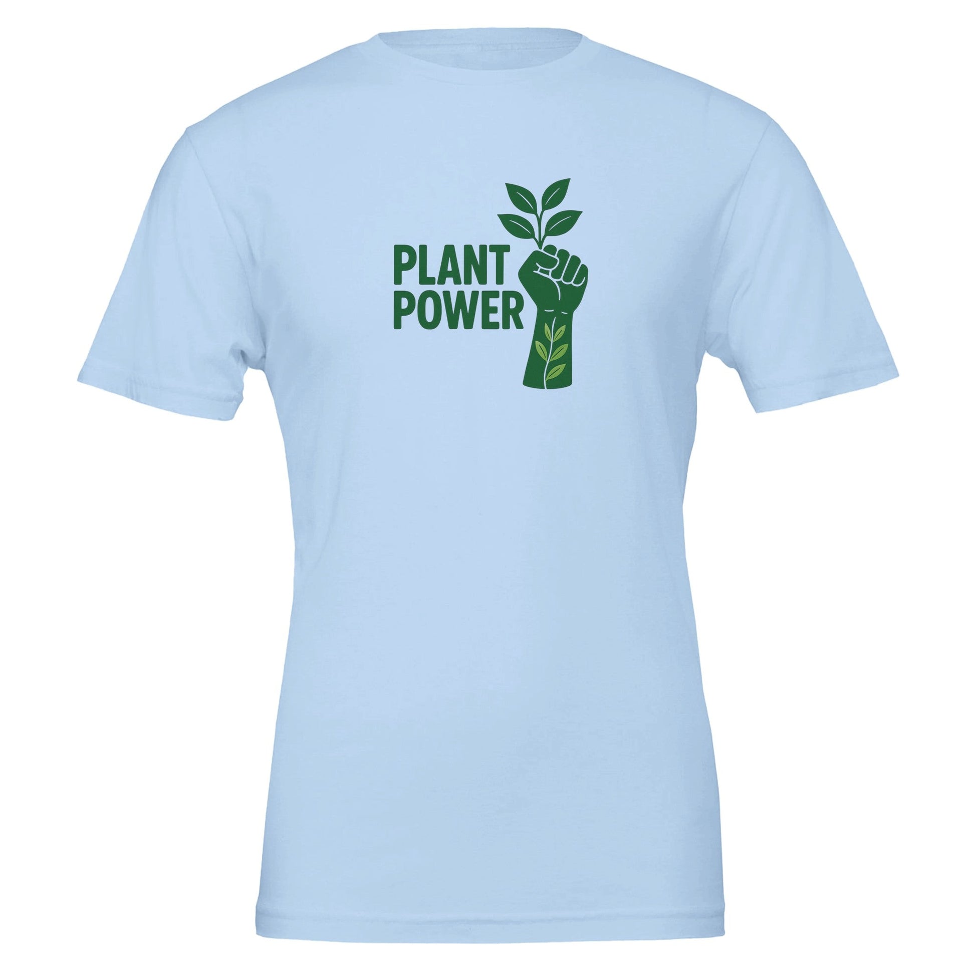 Plant Power, Premium 100% Cotton Tshirt - Vegan America