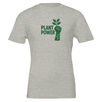 Plant Power, Premium 100% Cotton Tshirt - Vegan America