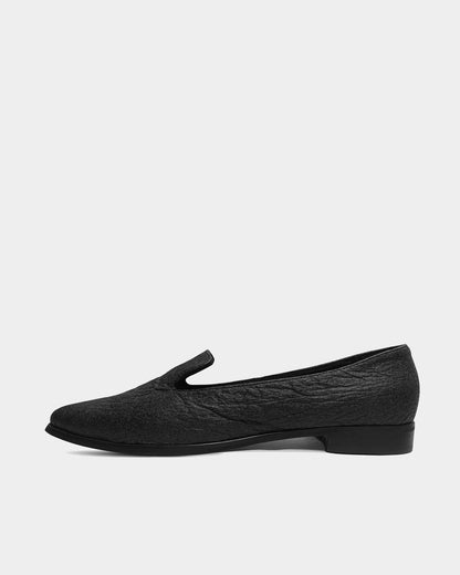 Lords Black Pina loafers of Pinatex - outlet - Vegan America