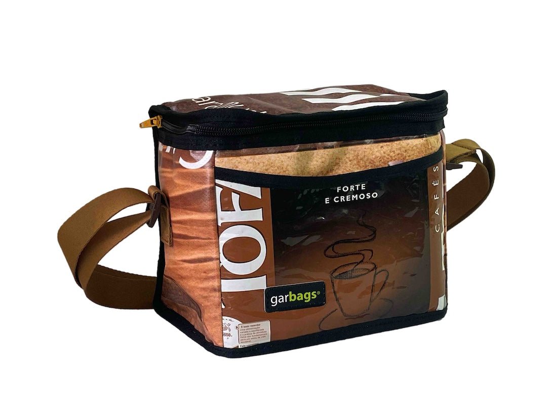 lunch bag coffee package brown - Vegan America