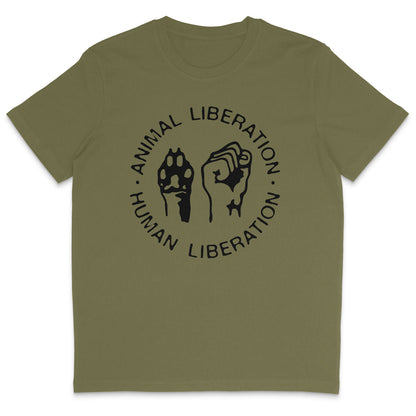 Animal Liberation Human Liberation T-Shirt