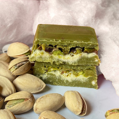 Matcha Cotton Candy Angel Hair Dubai Chocolate bar.90g