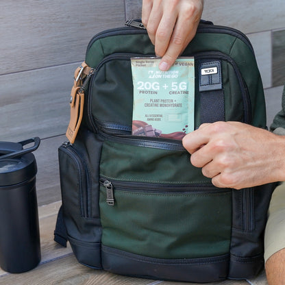 2-in-1 Vegan Protein + Creatine Travel Packets - Vegan America