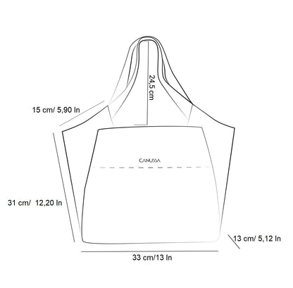 Second Life | Executive bag - Corn Black - Vegan America
