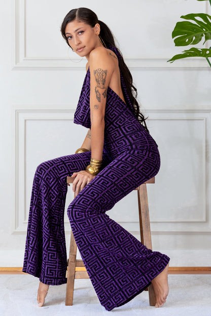 THE JUMPSUIT - PURPLE KEY