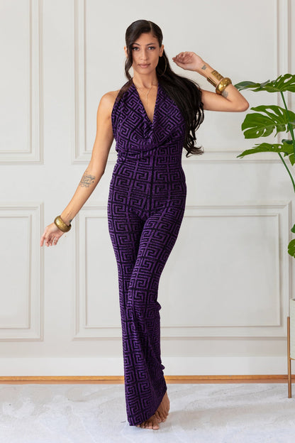 THE JUMPSUIT - PURPLE KEY