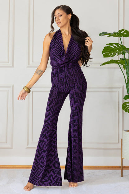 THE JUMPSUIT - PURPLE KEY