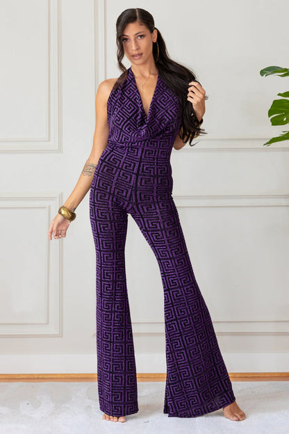 THE JUMPSUIT - PURPLE KEY