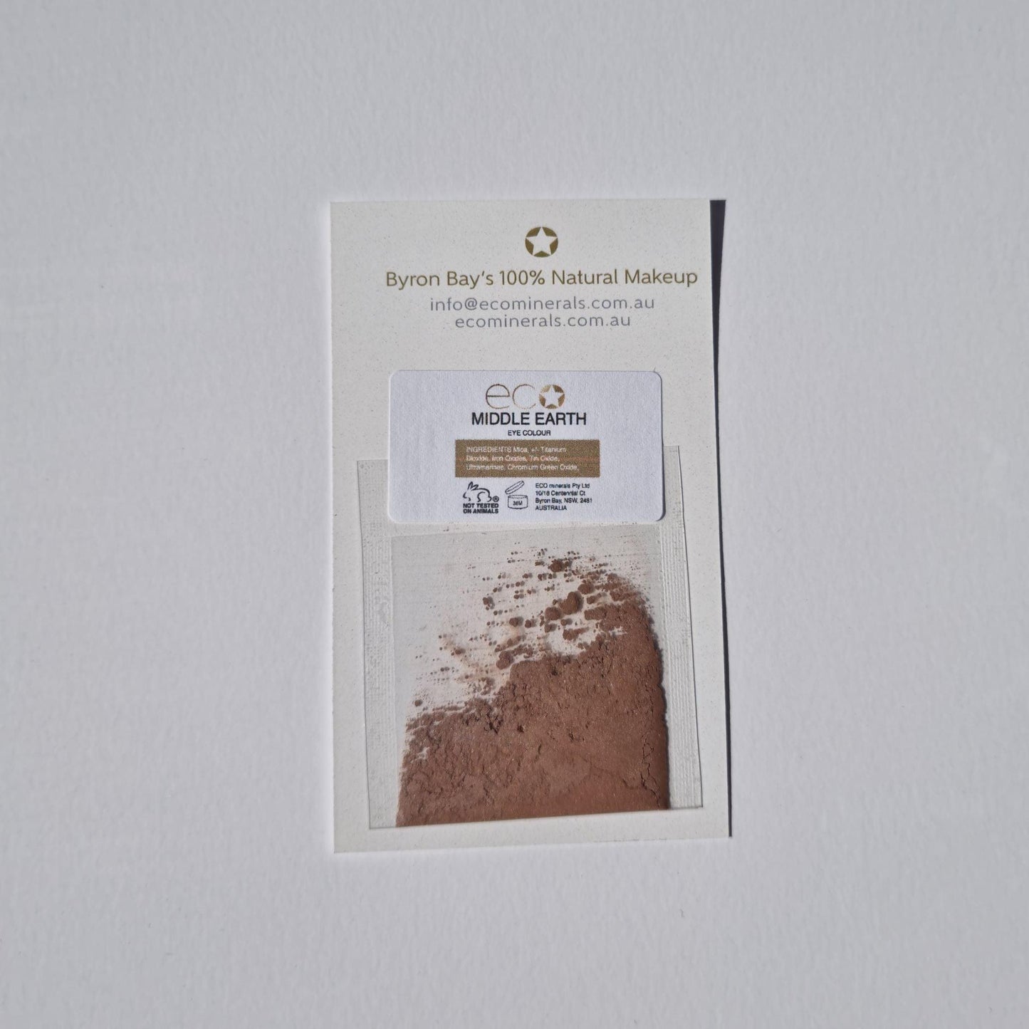 Mineral Eye Colour Samples
