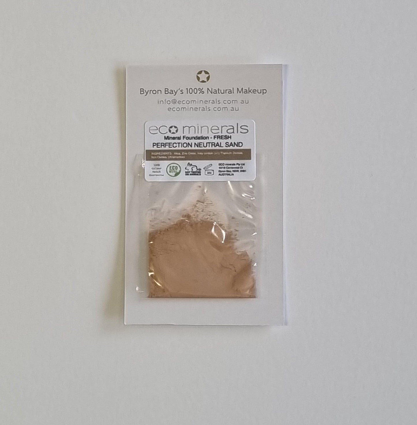 Mineral Eye Colour Samples