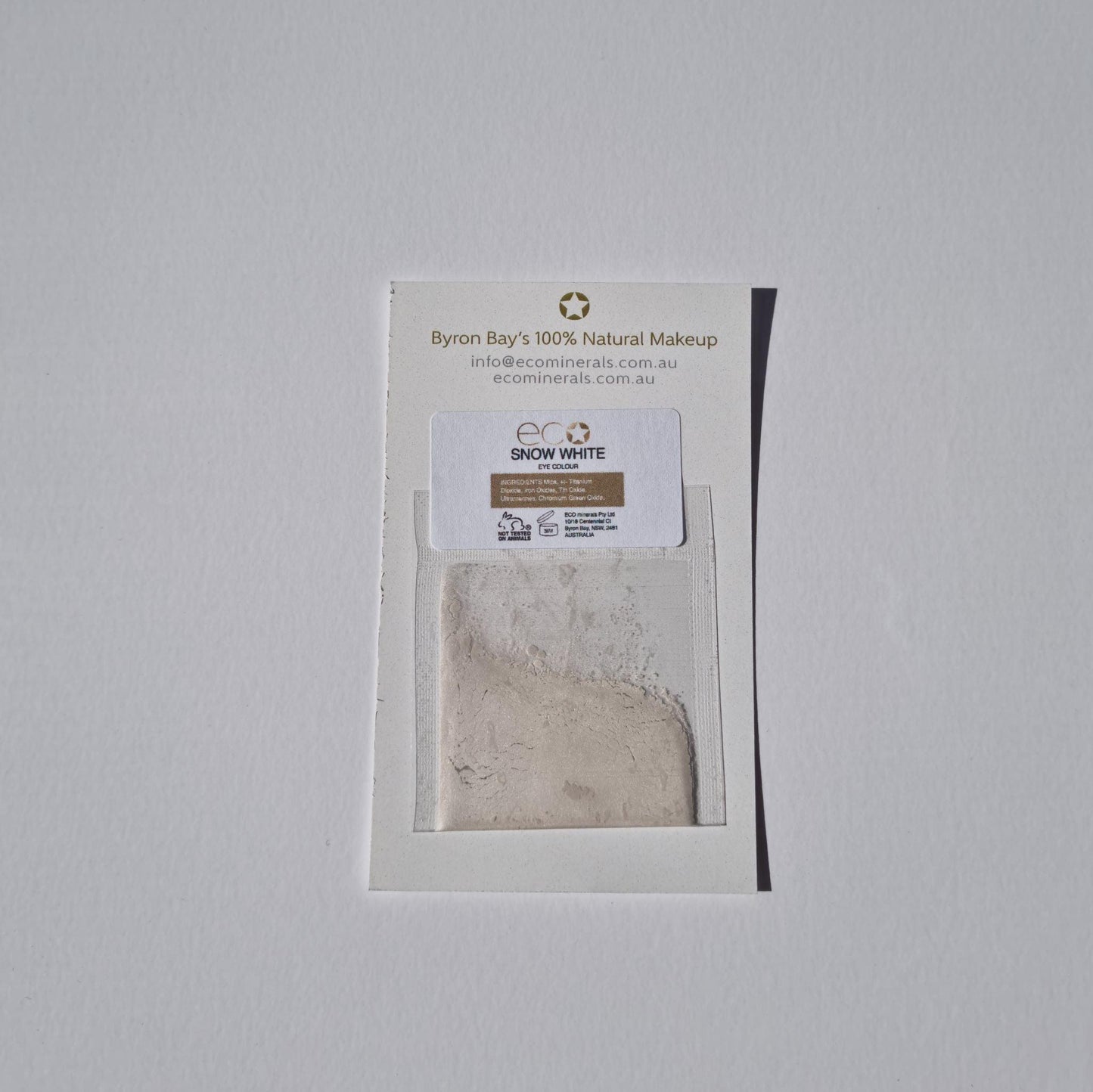 Mineral Eye Colour Samples
