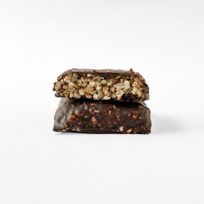 Fitness dark chocolate mini bar. Sugar Free. Pack of 20