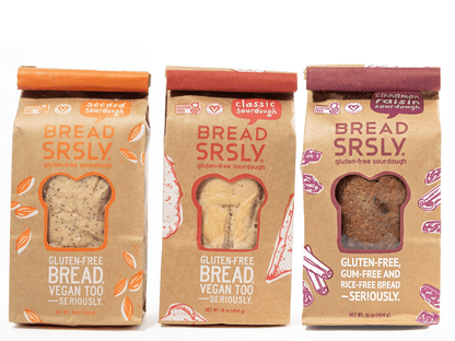 Gluten-Free Sourdough Mixed 3 Pack - Vegan America