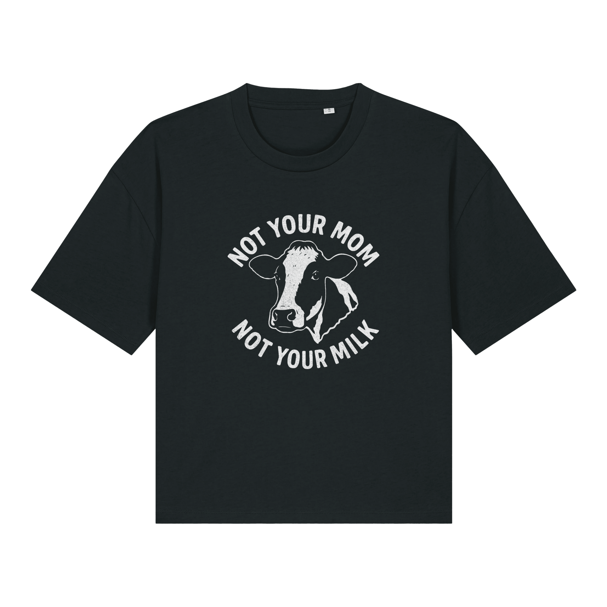 Not Your Mom Not Your Milk Women's Boxy T-Shirt - Vegan America