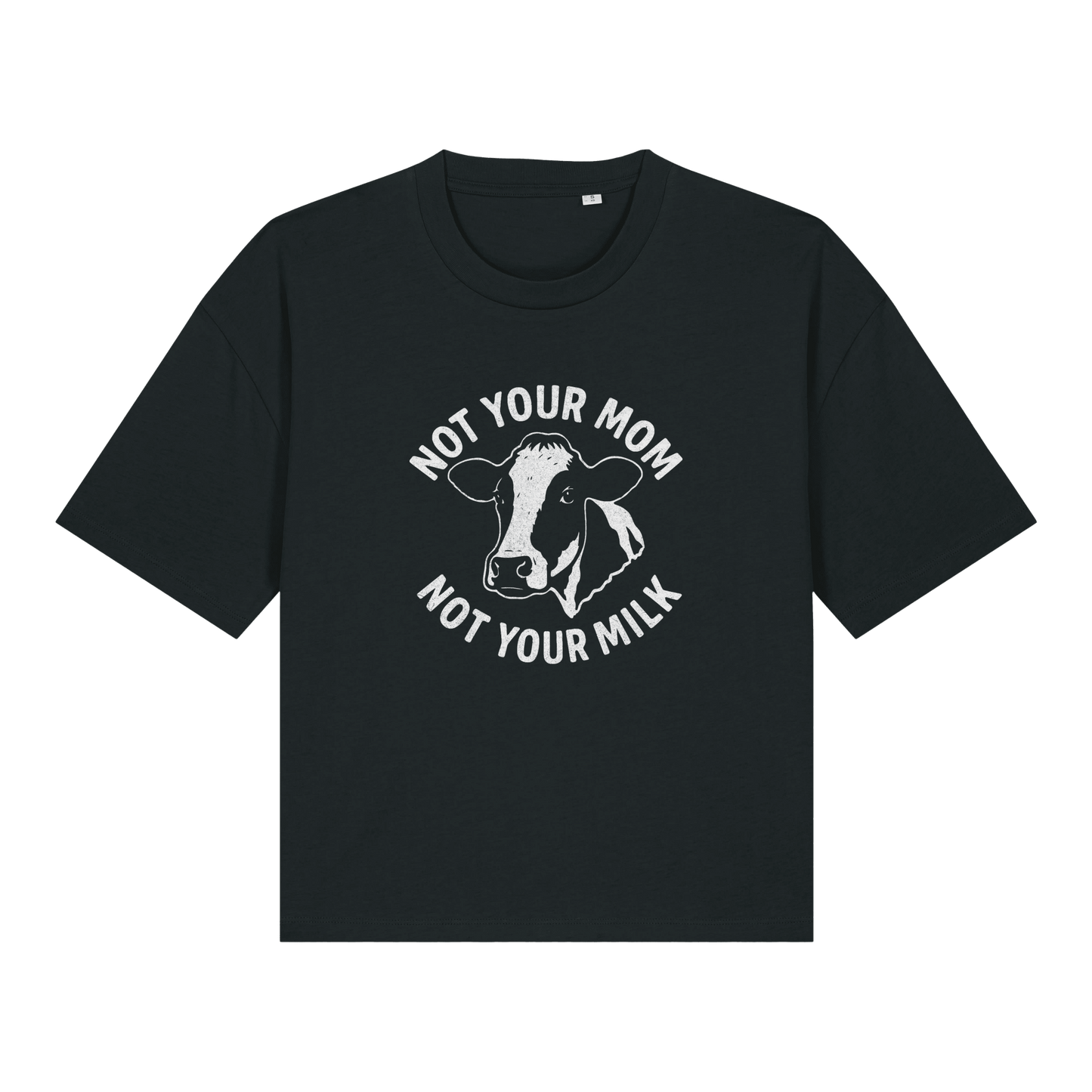Not Your Mom Not Your Milk Women's Boxy T-Shirt - Vegan America